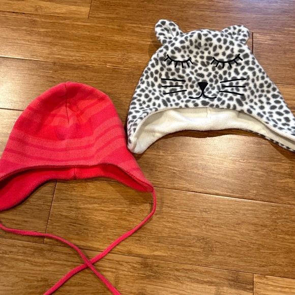 GAP Other - Bundle baby girls winter hats